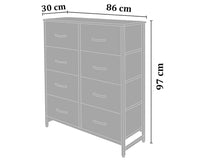 Thumbnail for Chest of Drawers 8 Drawers Dresser Tallboy