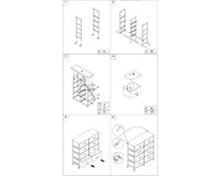 Thumbnail for Chest of Drawers 8 Drawers Dresser Tallboy