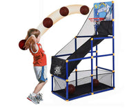 Thumbnail for Basketball game set compactly assembled