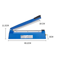 Thumbnail for 300Mm Impulse Heat Sealer Sealing Saa Machine Electric Plastic Poly Bag