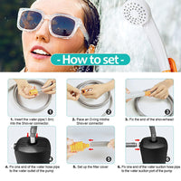 Thumbnail for Portable Shower Kit Camping Shower Kit