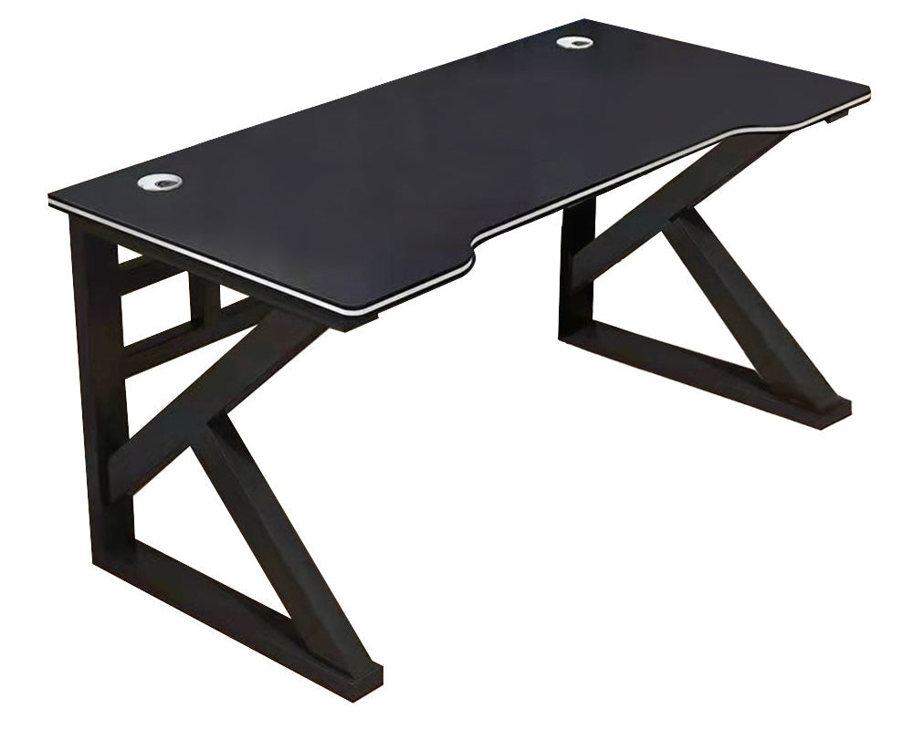 Computer desk black colour with smooth finish