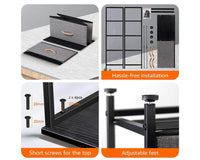 Thumbnail for Chest of Drawers Tall boy 4 Drawers Storage Tallboy