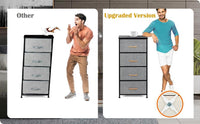 Thumbnail for Chest of Drawers Tall boy 4 Drawers Storage Tallboy