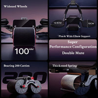 Thumbnail for Ab roller packaging with product dimensions