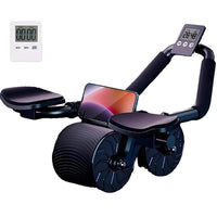 Thumbnail for Ab roller ergonomic design for core muscle training