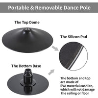 Thumbnail for Dance pole with user manual