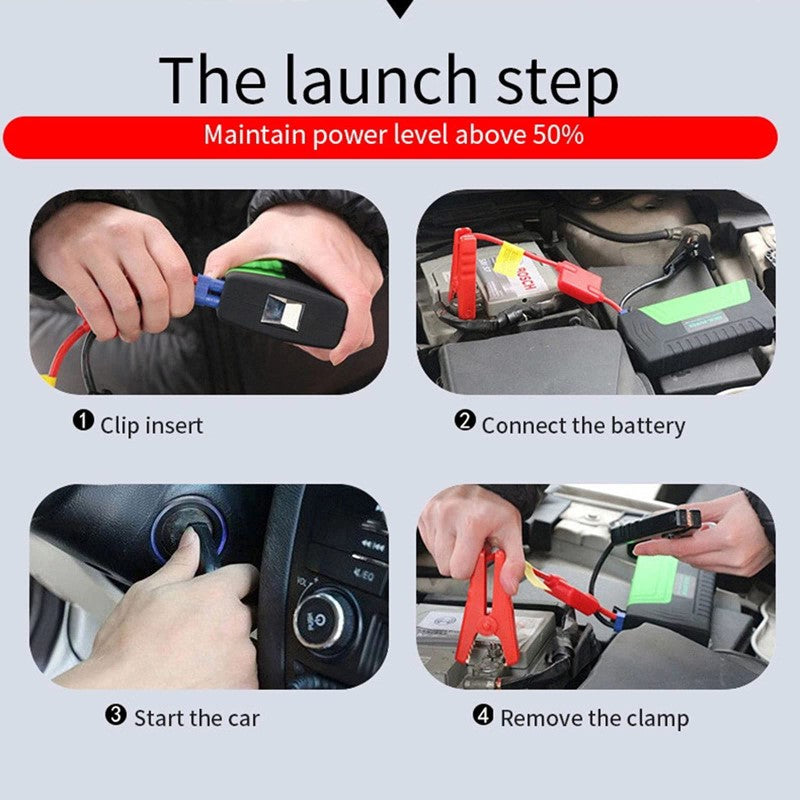 Car Jump Starter Power Bank Booster