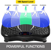 Thumbnail for Full Body Fitness Vibration Plate Exercise Machine for Home Gym