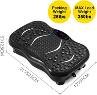 Thumbnail for Full Body Fitness Vibration Plate Exercise Machine for Home Gym
