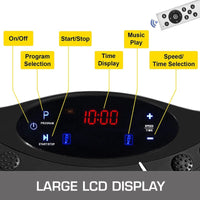 Thumbnail for Full Body Fitness Vibration Plate Exercise Machine for Home Gym