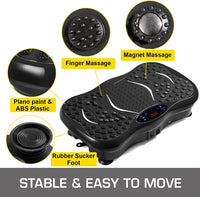 Thumbnail for Full Body Fitness Vibration Plate Exercise Machine for Home Gym