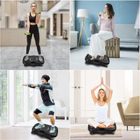 Thumbnail for Full Body Fitness Vibration Plate Exercise Machine for Home Gym