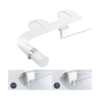 Thumbnail for Bidet attachment ready for bathroom use