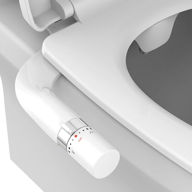 Bidet attachment with 75cm braided hose