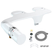 Thumbnail for Portable bidet toilet seat attachment white