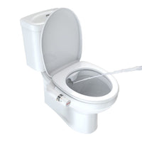 Thumbnail for Bidet with dual nozzles for feminine wash