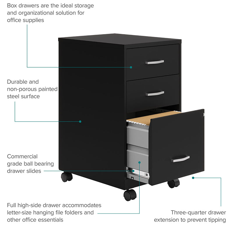 Metal Mobile File Cabinet