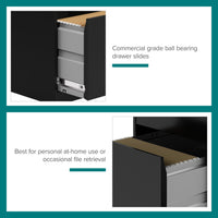 Thumbnail for Metal Mobile File Cabinet