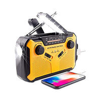 Thumbnail for Camping radio with included charging cable and manual