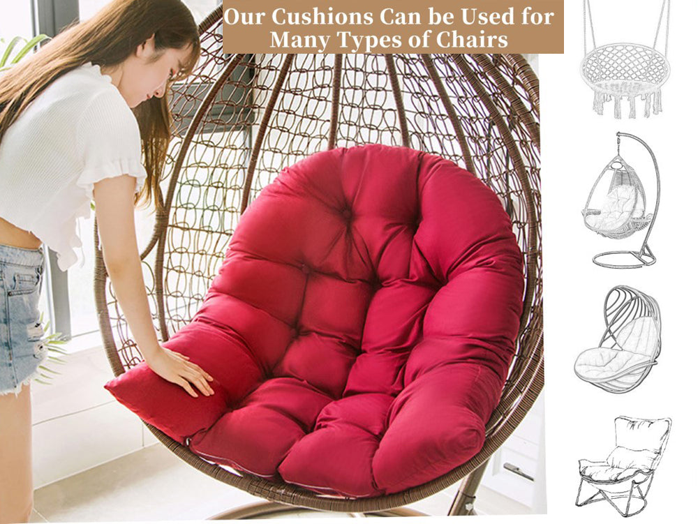 red cushion 80x120 cm
