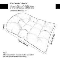 Thumbnail for Hanging Basket Hanging Egg Chair Cushion