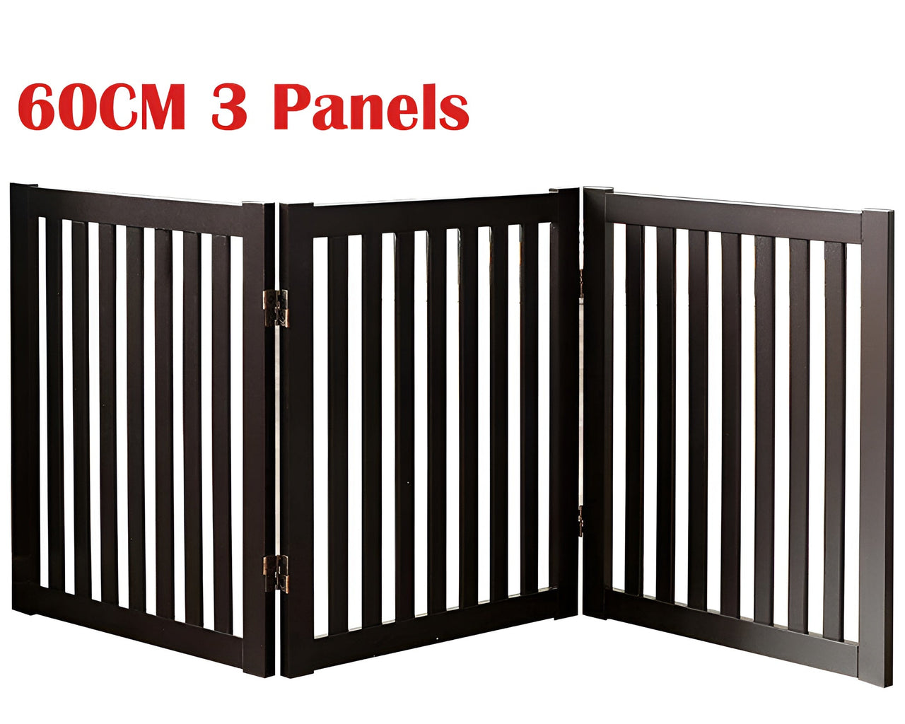 Pet gate used as room divider