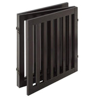 Thumbnail for Wooden Pet Safety Gate Barrier Portable Door 3 Panel Grey