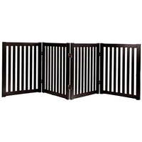 Thumbnail for Wooden Pet Safety Gate Barrier Portable Door 3 Panel
