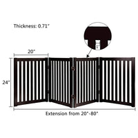 Thumbnail for Wooden Fireplace Guard Safety Gate Safety Fence