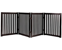 Thumbnail for Wooden Pet Safety Gate Barrier Portable Door 3 Panel