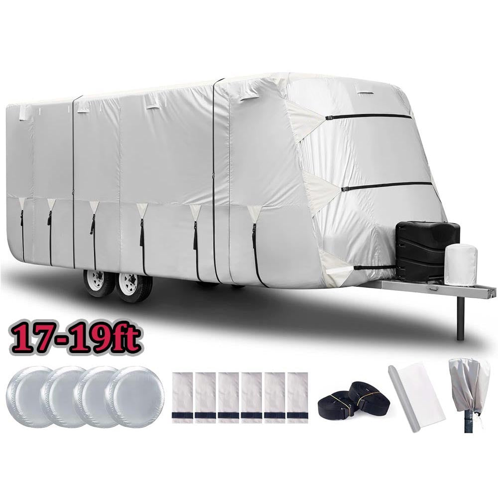 Cover with tire covers included