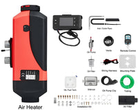 Thumbnail for Diesel Air Heater 2KW 12V Parking Heater with 10L Tank LCD Switch