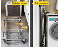 Thumbnail for Heavy-Duty Industrial Double Rail Clothes Rack