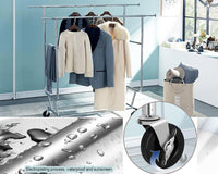 Thumbnail for Heavy-Duty Industrial Double Rail Clothes Rack