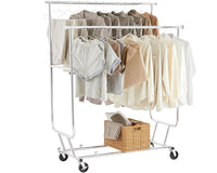 Thumbnail for Heavy-Duty Industrial Double Rail Clothes Rack