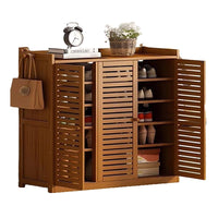 Thumbnail for Wooden 30 Pair Shoe Storage