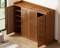 Thumbnail for Wooden 30 Pair Shoe Storage