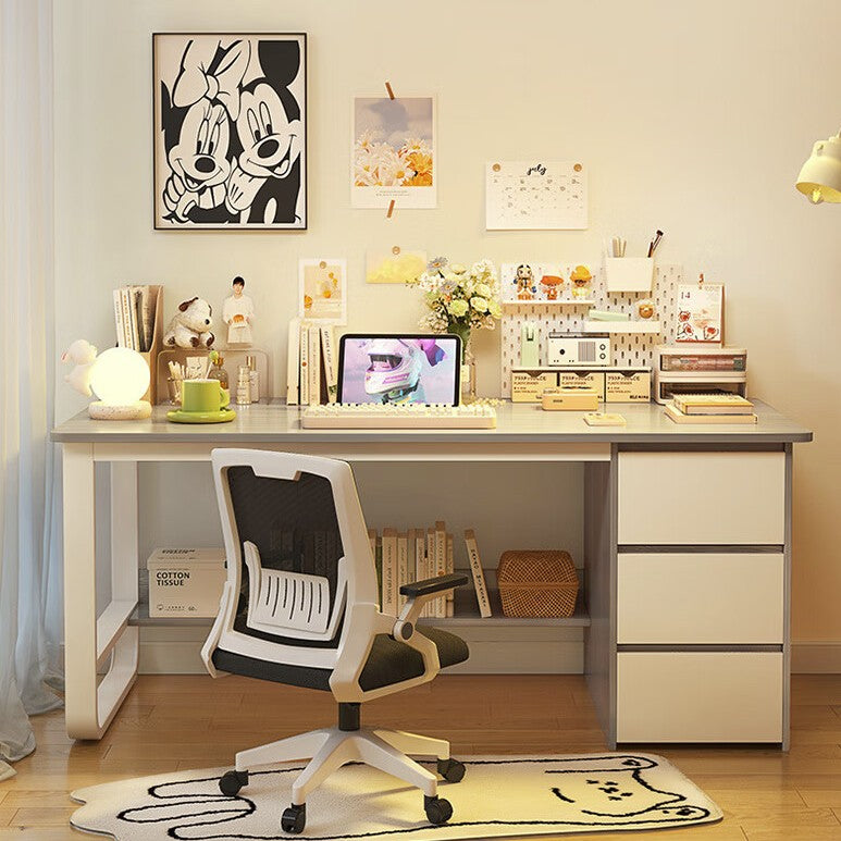 desk storage space