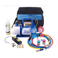 Thumbnail for 4CFM Vacuum Pump 1/3HP HVAC Air Conditioning Refrigeration Kit