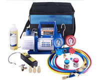 Thumbnail for 4CFM Vacuum Pump 1/3HP HVAC Air Conditioning Refrigeration Kit
