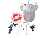 Thumbnail for Paint tank with spray gun
