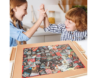 Thumbnail for Puzzle Table Craft Board Game Table Jigsaw Game Table