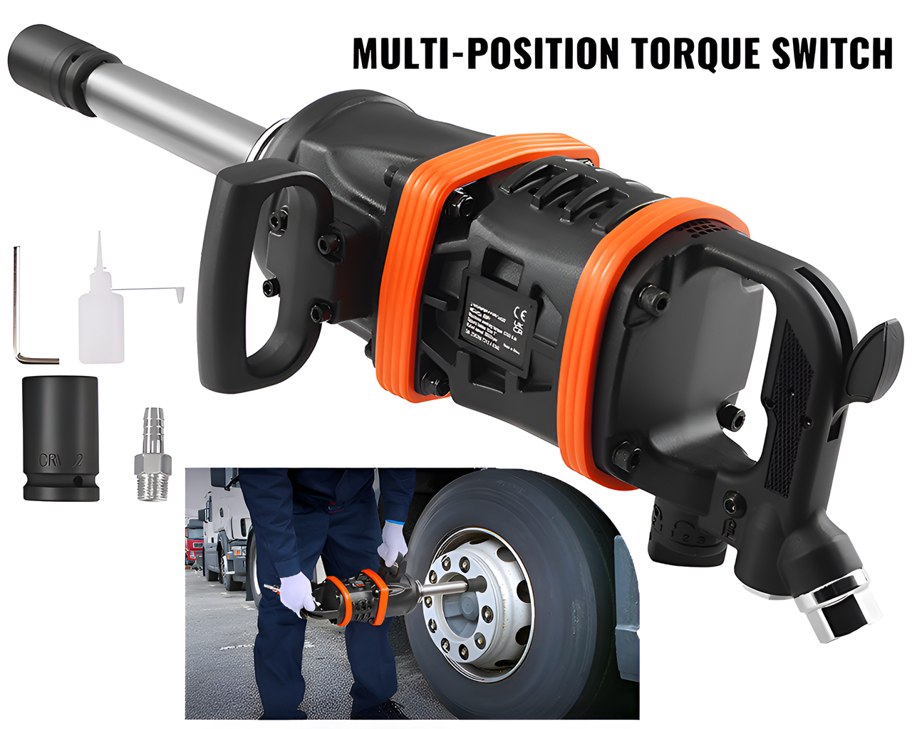 Air Impact Wrench 1 Inch