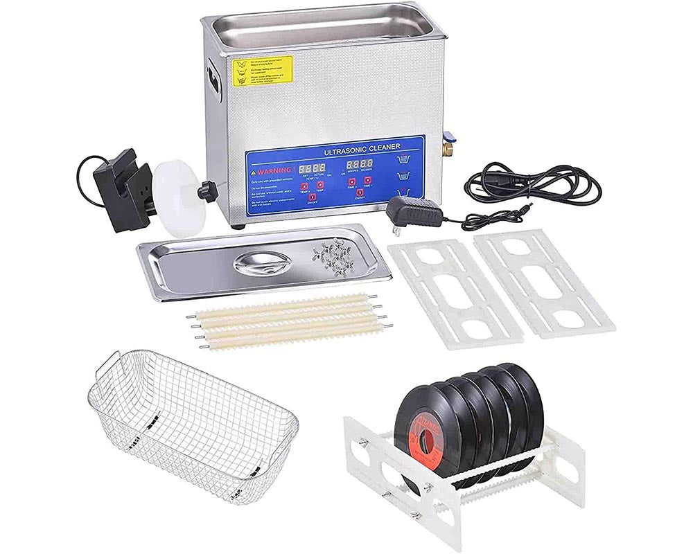 Vinyl Records Washer 6.5L Ultrasonic Cleaner 180W