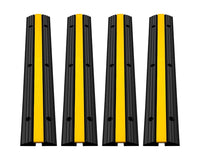 Thumbnail for 1 Channel Cable Protector Solid Ramp 4 Pack