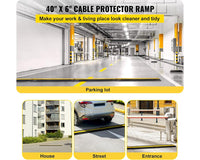 Thumbnail for 1 Channel Cable Protector Solid Ramp 4 Pack