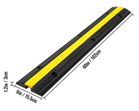 Thumbnail for 1 Channel Cable Protector Solid Ramp 4 Pack