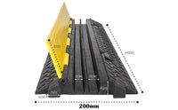 Thumbnail for 2 Channel Floor Cable Protector Solid Ramp