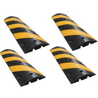 Thumbnail for 1 Channel Floor Cable Protector Solid Ramp 4Pack
